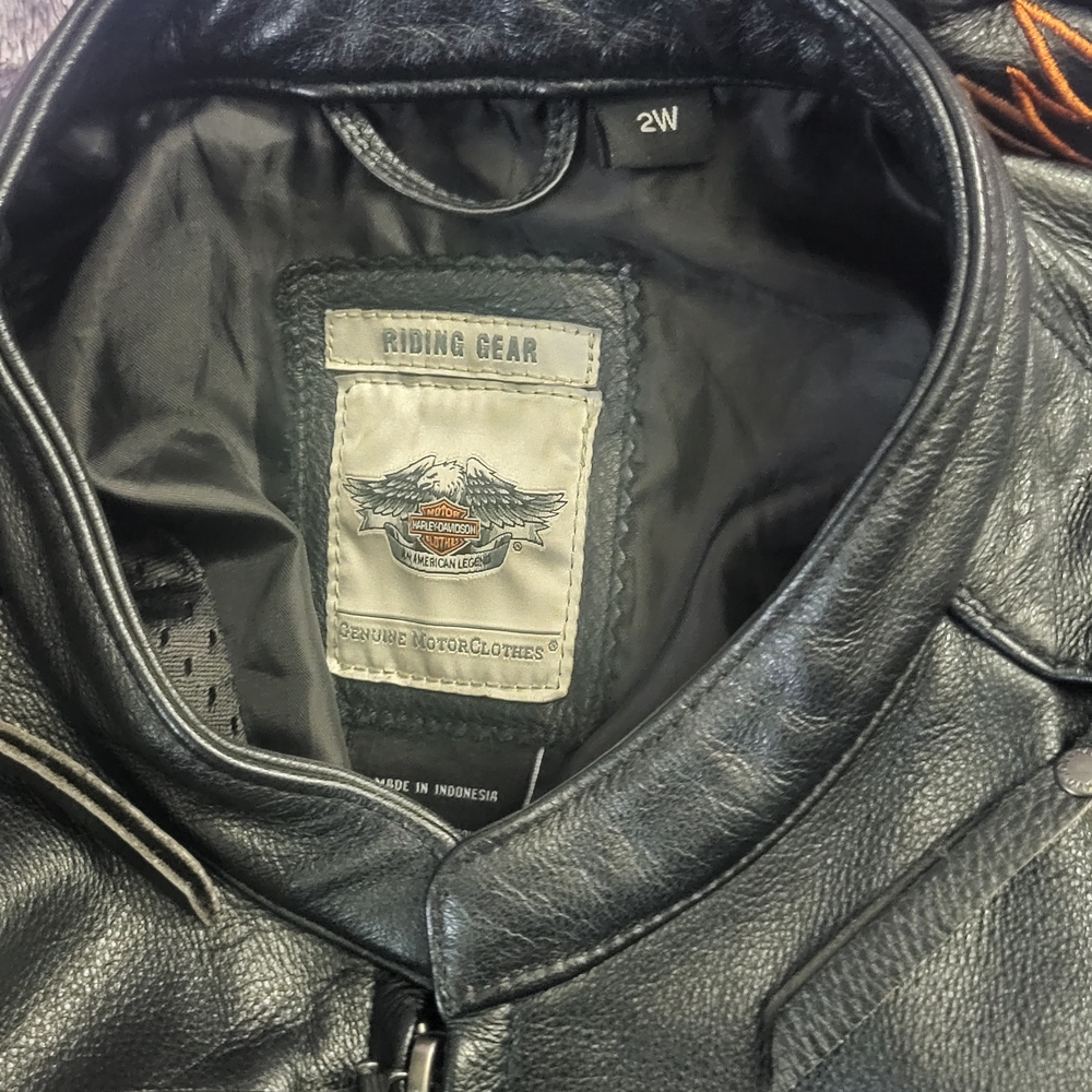 Harley-Davidson Men's Black Leather Jacket